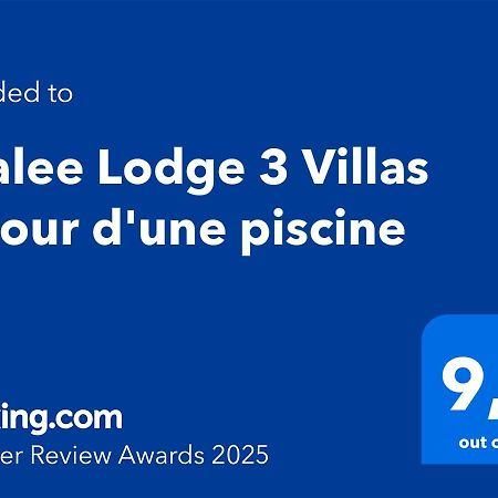 Titalee Lodge 3 Villas Autour D'Une Piscine Saint-Francois  Dış mekan fotoğraf