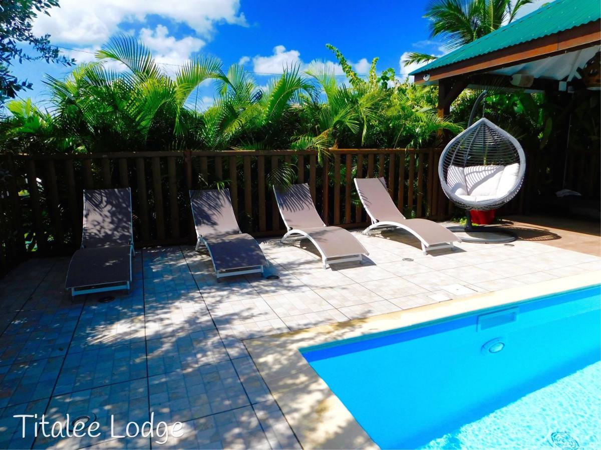 Titalee Lodge 3 Villas Autour D'Une Piscine Saint-Francois  Dış mekan fotoğraf